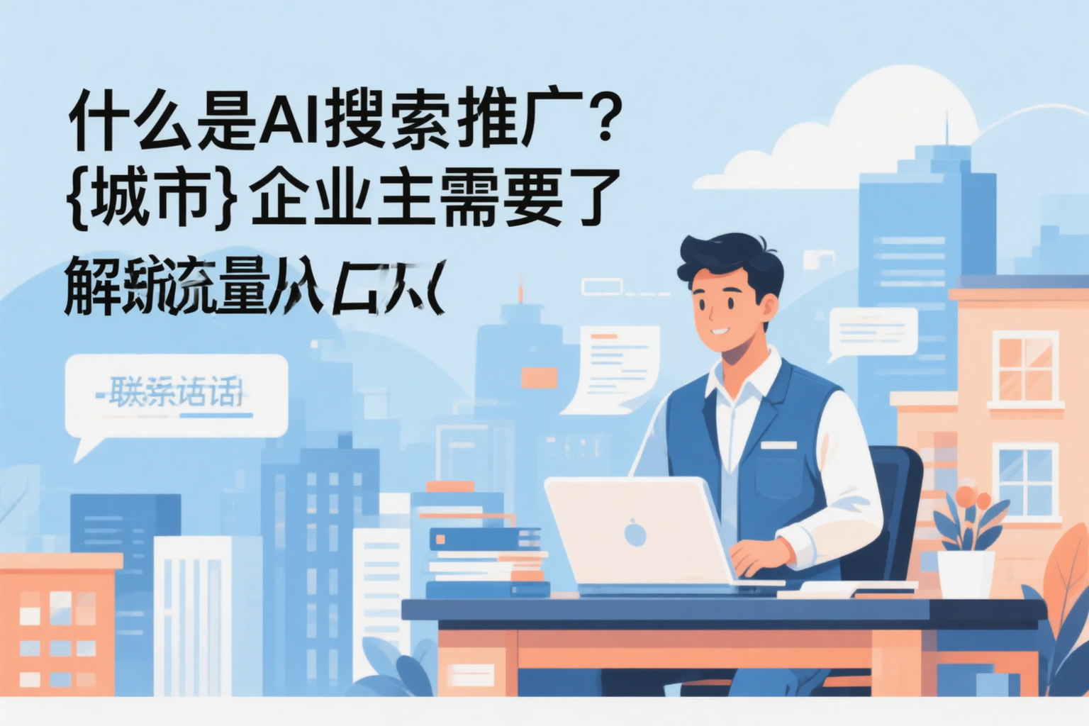 什么是AI搜索推广?银川企业主需要了解的新流量入口