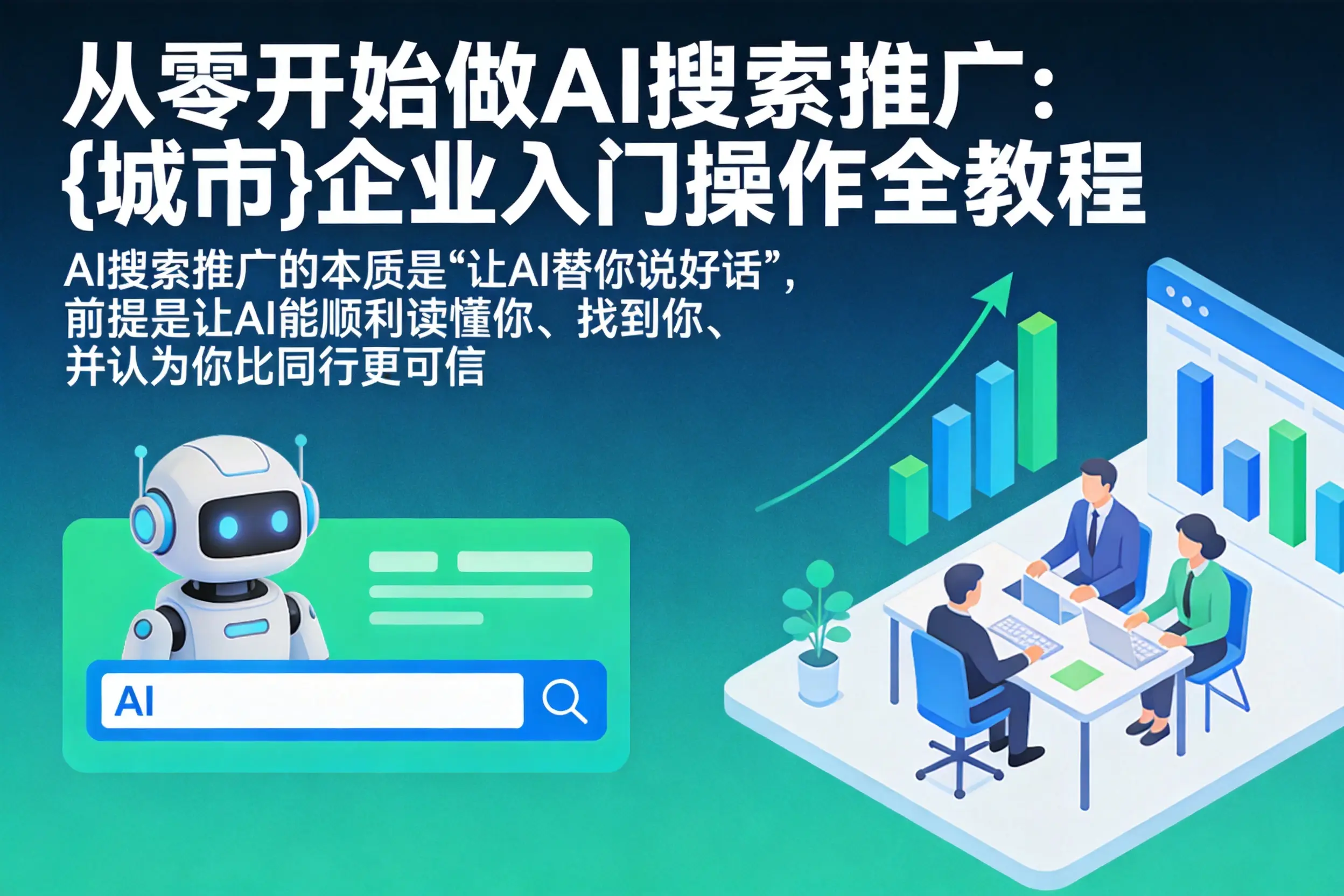 从零开始做AI搜索推广：银川企业入门操作全教程