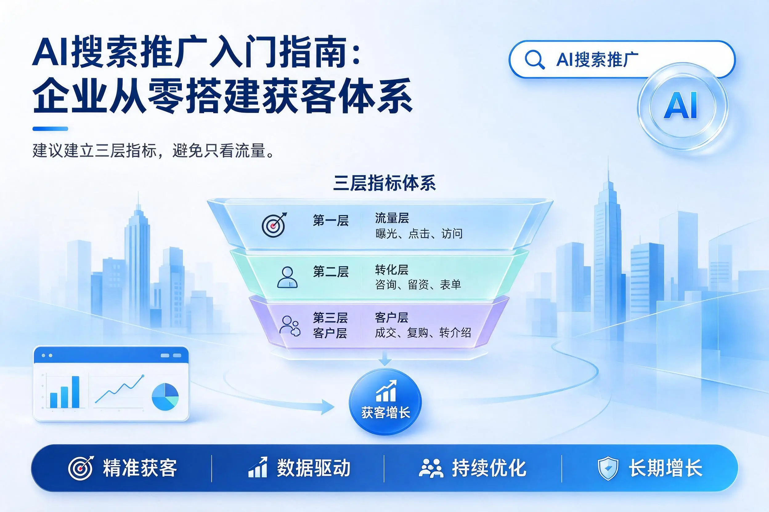 AI搜索推广入门指南:银川企业从零搭建获客体系