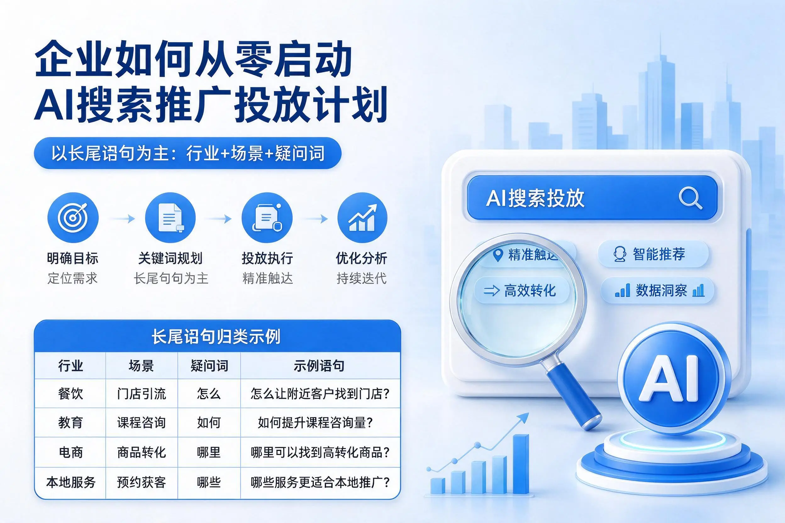银川企业如何从零启动AI搜索推广投放计划